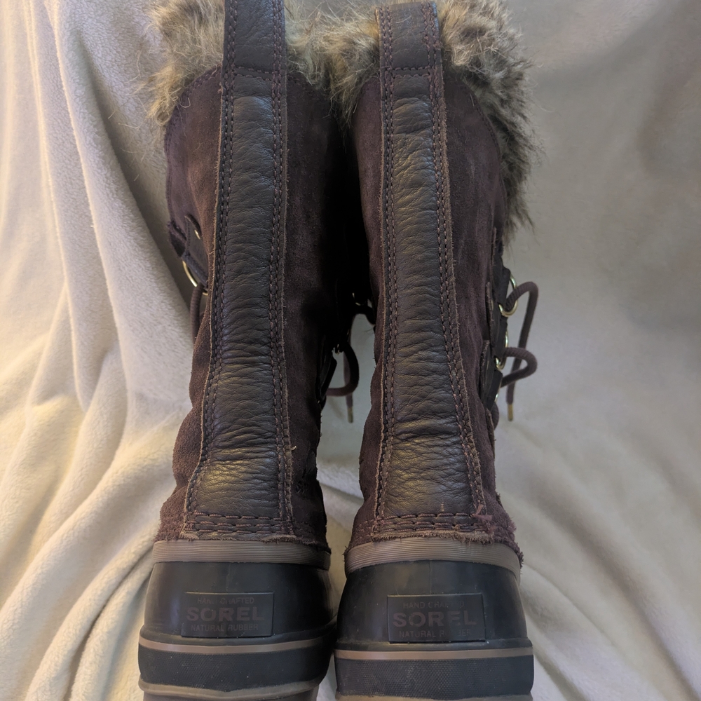 Sorel Joan Of Arctic Winter Boots with Faux Fur - Picture 6 of 12
